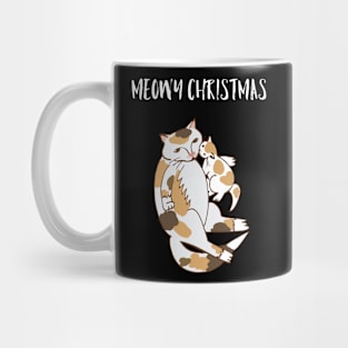 Meowy Christmas Mug